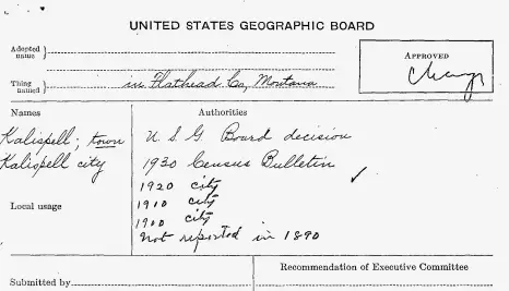 copy front side 1892 USGB decision card
