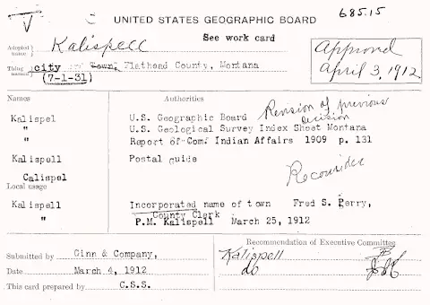 copy of 1912 USGB decision card