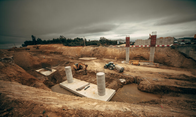 footings and foundation for construction