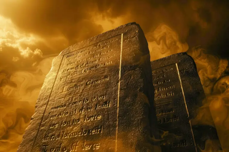 God's values, ten commands