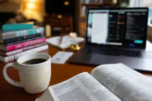 photo of several study resources