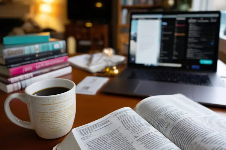 photo of several study resources