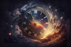 clock in time space