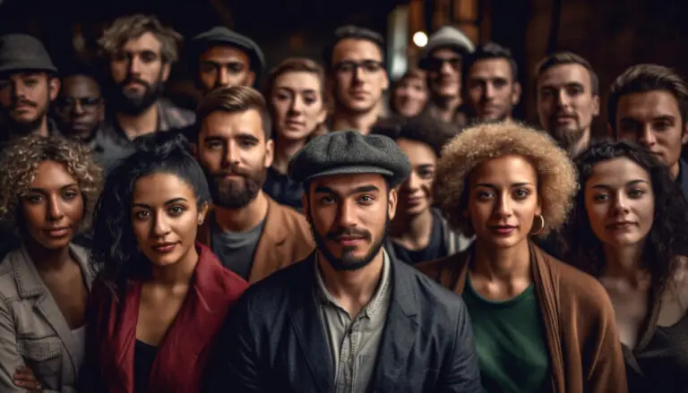 inclusive God to crowd of young adults