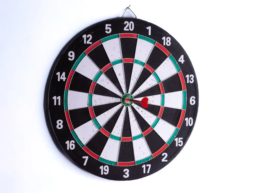 bullseye target hitting the mark